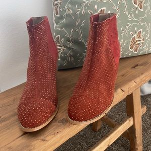 Suede Anthropologie Booties